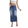 Women's Denim Classic Versatile Mid-waist Fashionable Denim Skirt