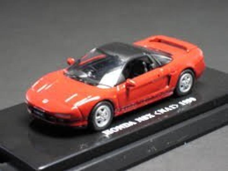 Коллекция моделей Honda NSX K06101R 1/64 '89 (красный) (Готовая модель)