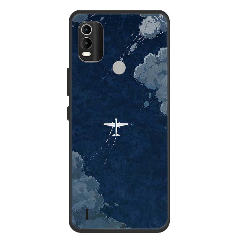 Чехол для Nokia C21 Plus Чехол для телефона Coque Черный Силиконовый Мягкая задняя крышка Чехол для Nokia G21 / G11 / C21 Plus Чехол C21Plus Funda