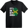 Jamaica Flag Fingerprint It's In My DNA T-shirt