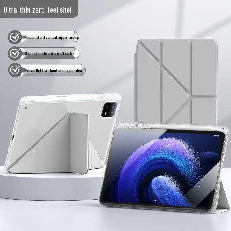 Чехол для Xiaomi Pad 7/7Pro со слотом для стилуса - Совместим с 6/6Pro и 5/5Pro