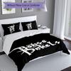 3pcs Böhse Onkelz band Duvet Cover Set, Includes 1 Duvet Cover and 2 Pillowcases,Skin-Friendly&Comfortable Fabric,Suitable Bedding Sets