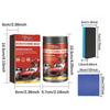 Paint Friendly Car  Remover Paste Includes Soft Cloth and Sponge Fast Auto Polish for All Color Surfaces at Home
