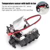 V8 1 10 RC Simulation Engine Cover Cooler Motor Fan Universal Accessory for Trx4 Scx10 scx10IIBlack