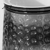 Transparent Succulent Pots Self?Watering Planter Pot, Thick Flower Embossed Thickened Imitation Glass Decorative Indoor for Hydroponic Houseplants