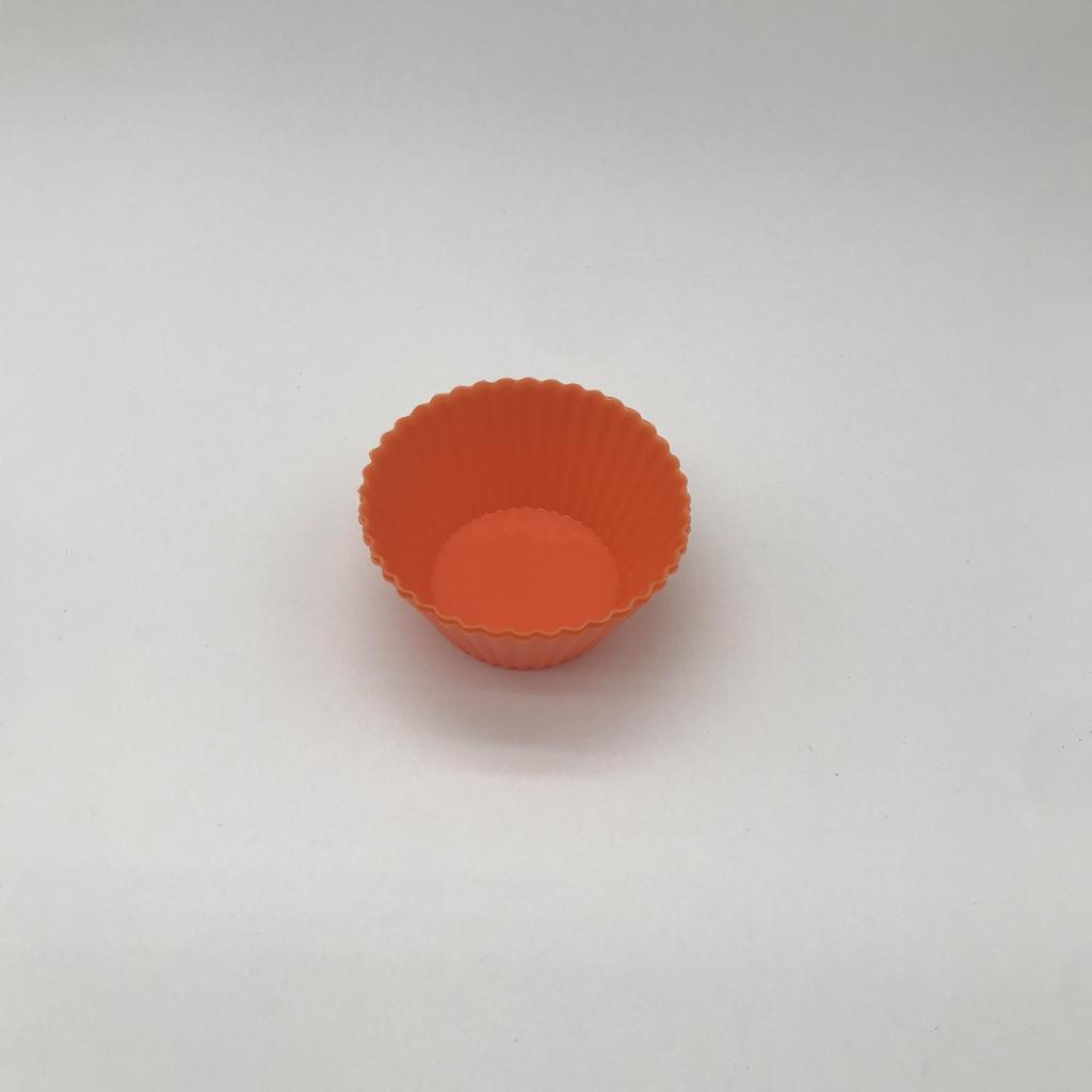 Круглая силиконовая форма для пирогов, тартов и маффинов, термостойкая - диаметр 7 см