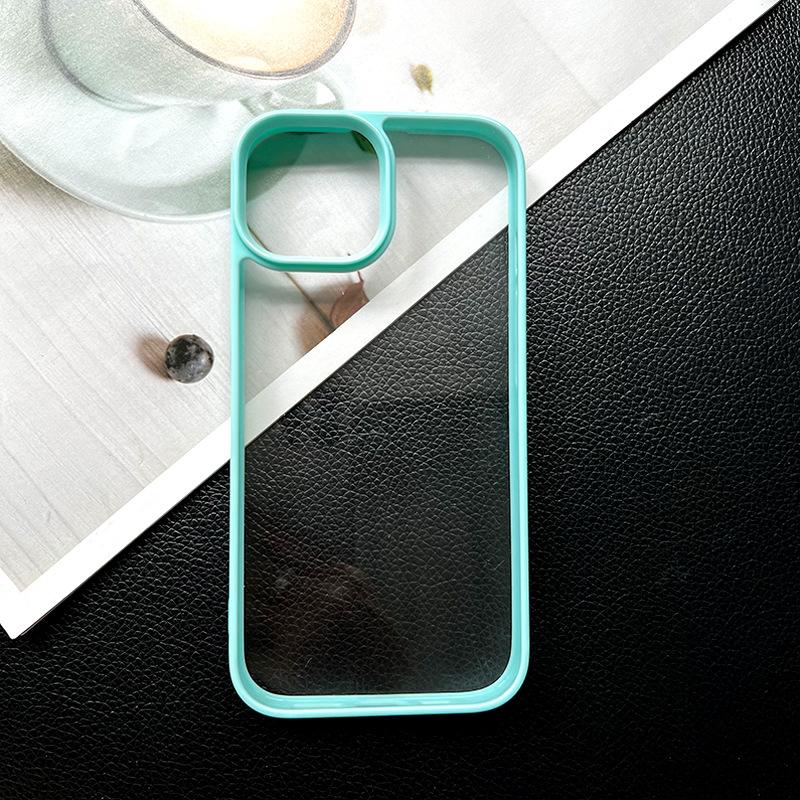 Applicable To Iphone15 Cream Glue 16Pro Acrylic DIY Thickened 14 Groove Two-in-one Drop Glue 13 Mobile Phone Case