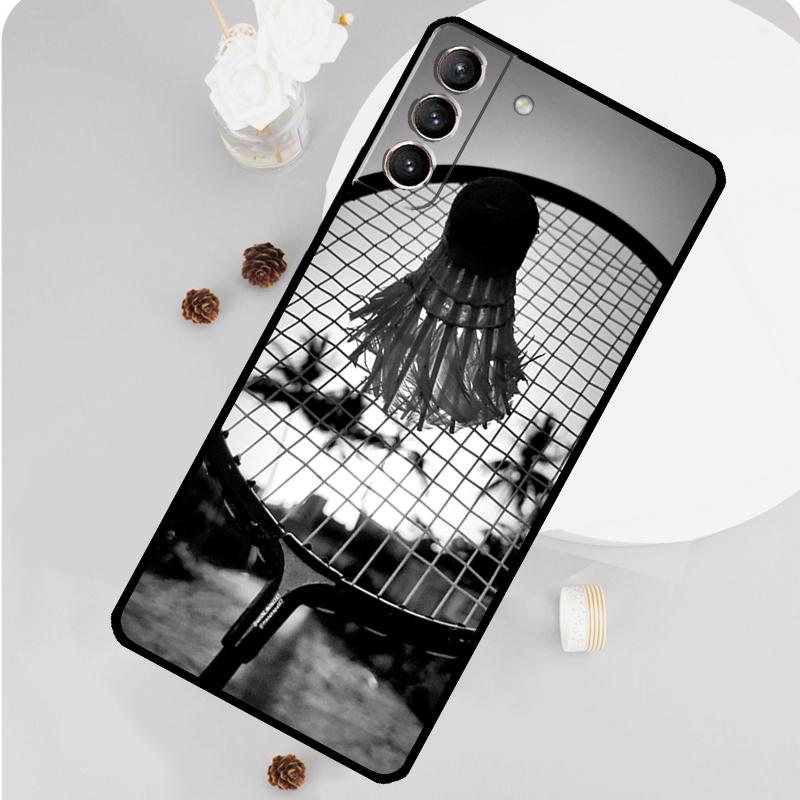 Чехол для телефона с изображением бадминтона для Samsung Galaxy S25 S26 Ultra S20 S21 S22 S23 S24 Plus S10 S25 FE Funda Cover