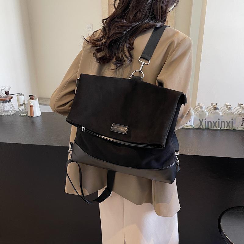 Женский рюкзак большой вместимости в стиле ретро 2024 года — модная сумка для дальних поездок на осень/зиму