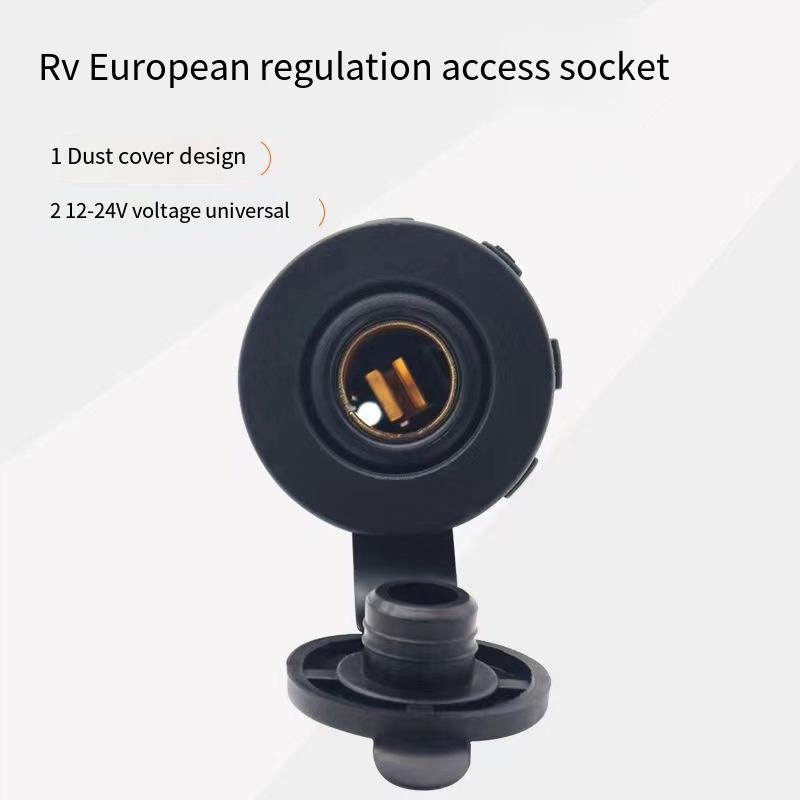 DC Eurocode 24V розетка питания универсальная судовая мотоцикл автомобильная розетка для холодильника
