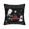Decorative Pillowcases Angine De Poitrine Rock Band Merch Living Room Pillow Case Cover Zippered Multi Size
