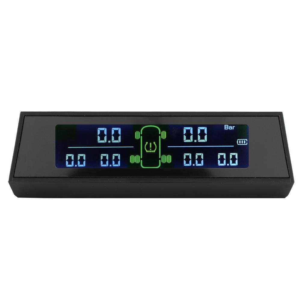 Система контроля давления в шинах Детектор TPMS на солнечной энергии с внешним датчиком LCD 6 для автофургонов