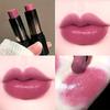 1 шт., Dewy Glossy Lipstick, Стойкая и нелипкая, Зеркальный блеск для губ, Увлажняющий, Идеально подходит для ежедневного использования Красно-коричневые оттенки