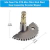 For 50CC GY6 139QMB Scooter ATV Kick Start Kit Complete Gear Shaft Spring Pinion