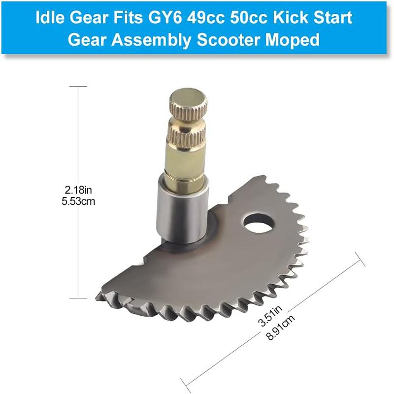 For 50CC GY6 139QMB Scooter ATV Kick Start Kit Complete Gear Shaft Spring Pinion