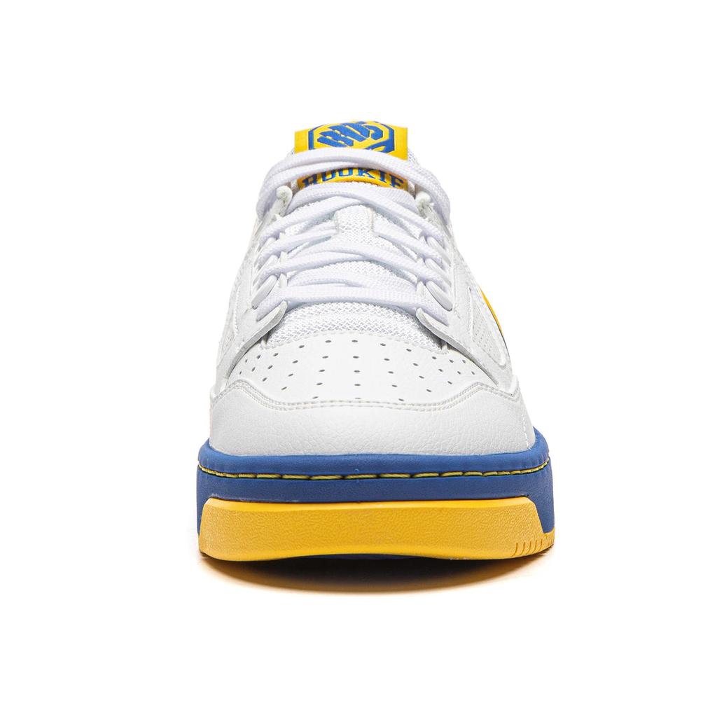 Мужские кроссовки Li-Ning Коллекция для баскетбола Скейт-обувь Мужская низкая стандартная Белый/Спектральный желтый
