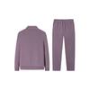Anta Training Series 2025 Winter Knitted Sports Leisure Set Women Sets Purple 962547201-2