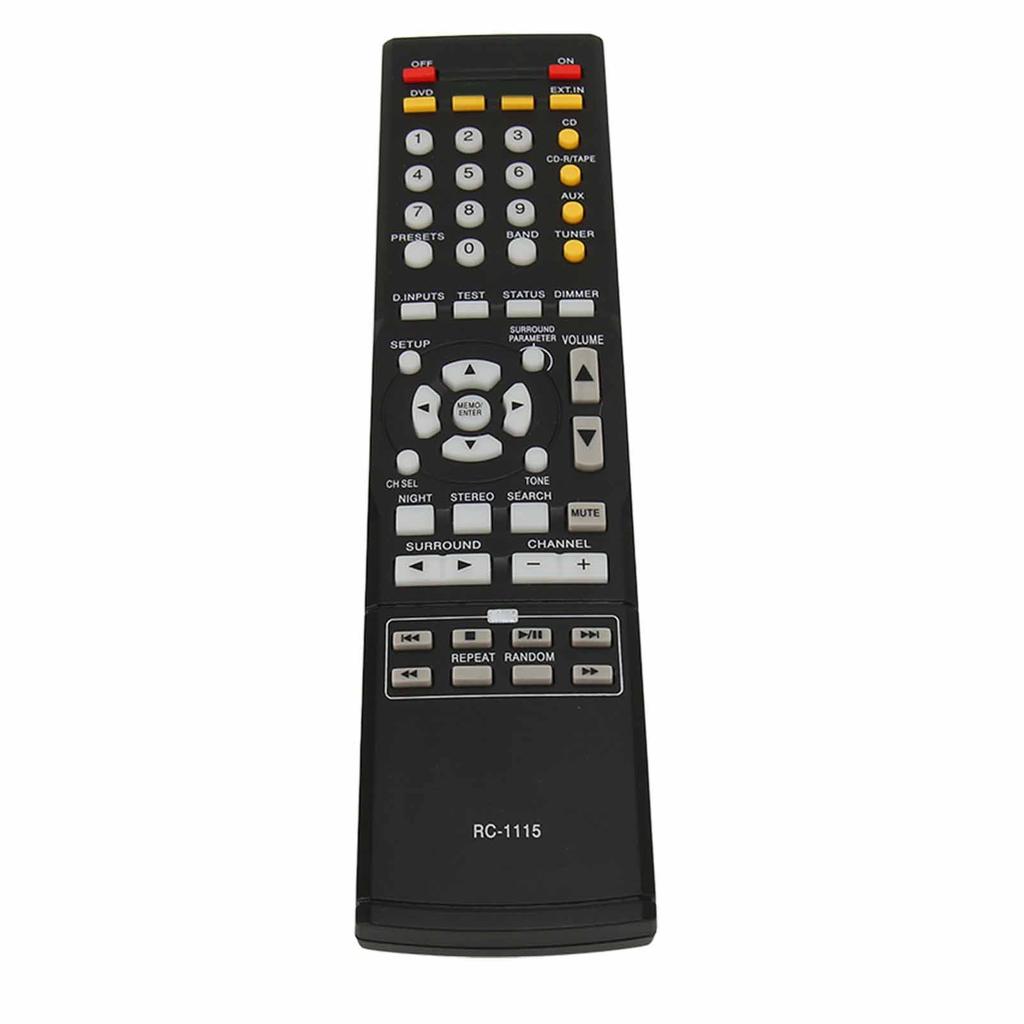 RC 1115 Remote Control Replacement for Denon AVR 390 AVR 591 AVR 930 AVR 1312 AVR 1612 AVR 2807 AVR 2808 AVR 2809
