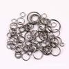 Gunmetal Double and Single Loop Jump Rings for DIY Jewelry Making