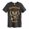 Amplified Unisex Adult Bronze England Motorhead T-Shirt