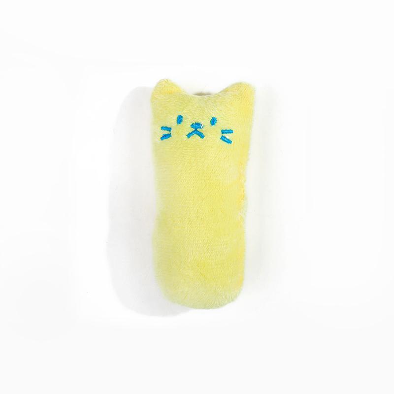 1 шт., мягкий подарок в виде большого пальца, забавный мультяшный моющийся, игрушки для кошек, несколько цветов, милые принадлежности для домашних животных
