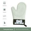 Thickened Non-Slip Silicone Kitchen Oven Gloves: Heat-Resistant and Anti-Scald Baking Mitts