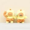 Toy Capybara Plush Cartoon Doll Backpack Pendant Keychain Children Gift Holiday