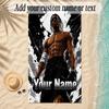 Beach TowelTravis Scott Custom Name Text Personalized Soft Towel for Beach Pool Indoor Home Decor Gift