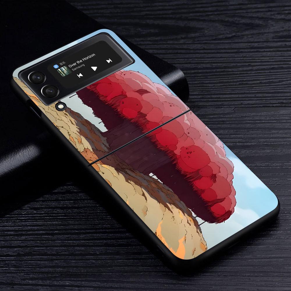 Scavengers Reign Comic Case для Samsung Galaxy Z Flip3 5G Flip4 PC Hard Phone Shell Z Flip 4 3 Black Coque Zflip3 Zflip4 Cover