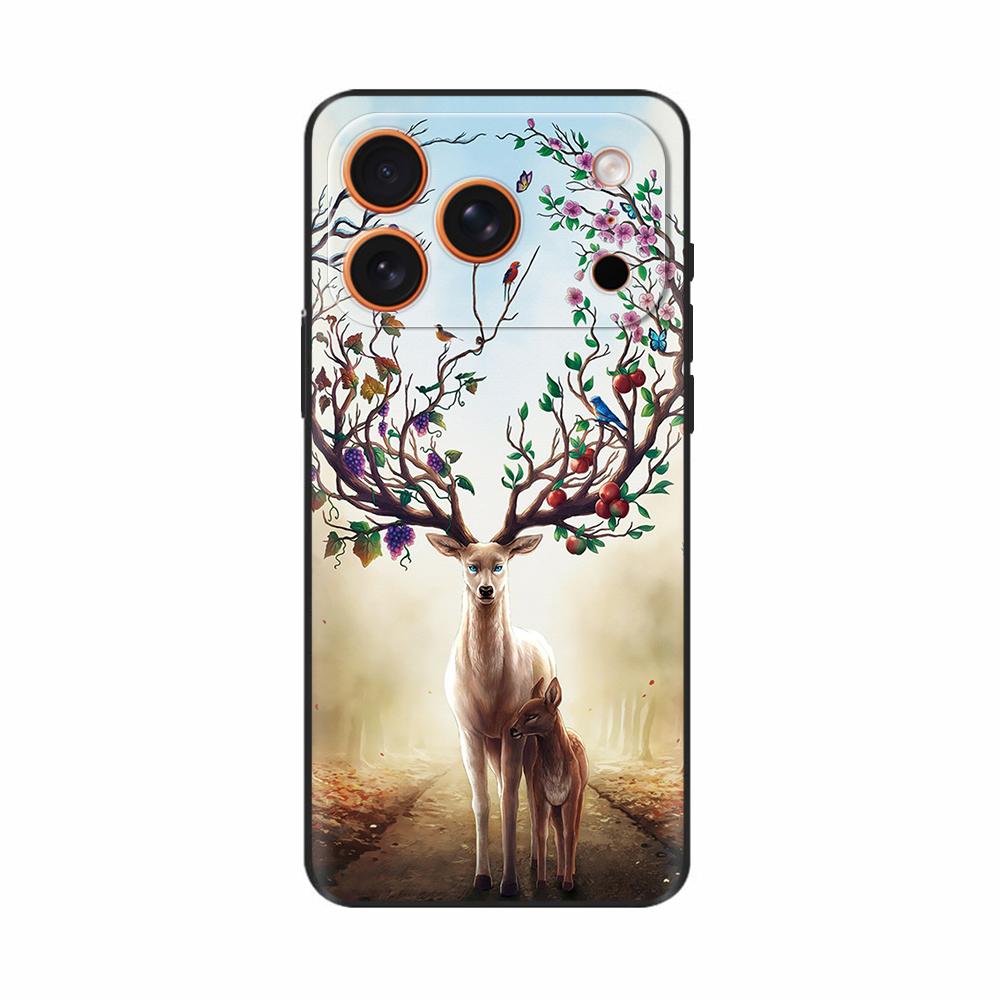 Luxury Silicone Anti-drop Case For iPhone 17 Pro Max Soft Case For iPhone 17 Pro Cases For iPhone17 Air Bumper Cover Fundas Capa