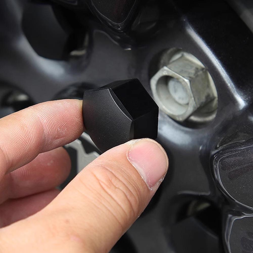 20Pcs/Set Car Wheel Hub Caps Nut FOO Cover Wheel Tire Center Nut Protection Cover Bolt Cap With Tool For Tesla Model 3 Y X S