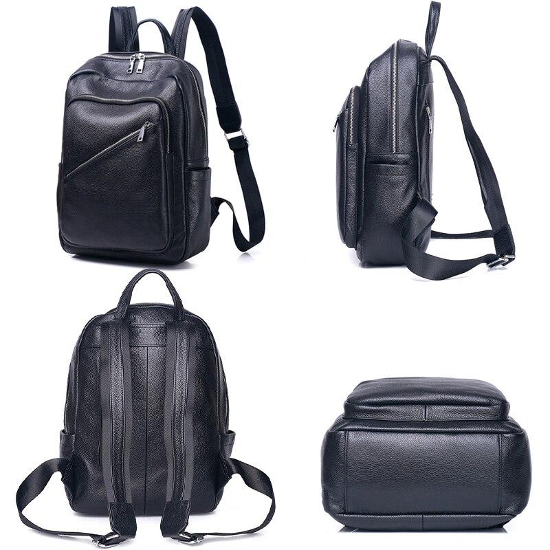 Zency женский рюкзак из натуральной кожи, дорожный рюкзак большой вместимости, школьная сумка, многофункциональная сумка для файлов формата А4, сумка высокого качества