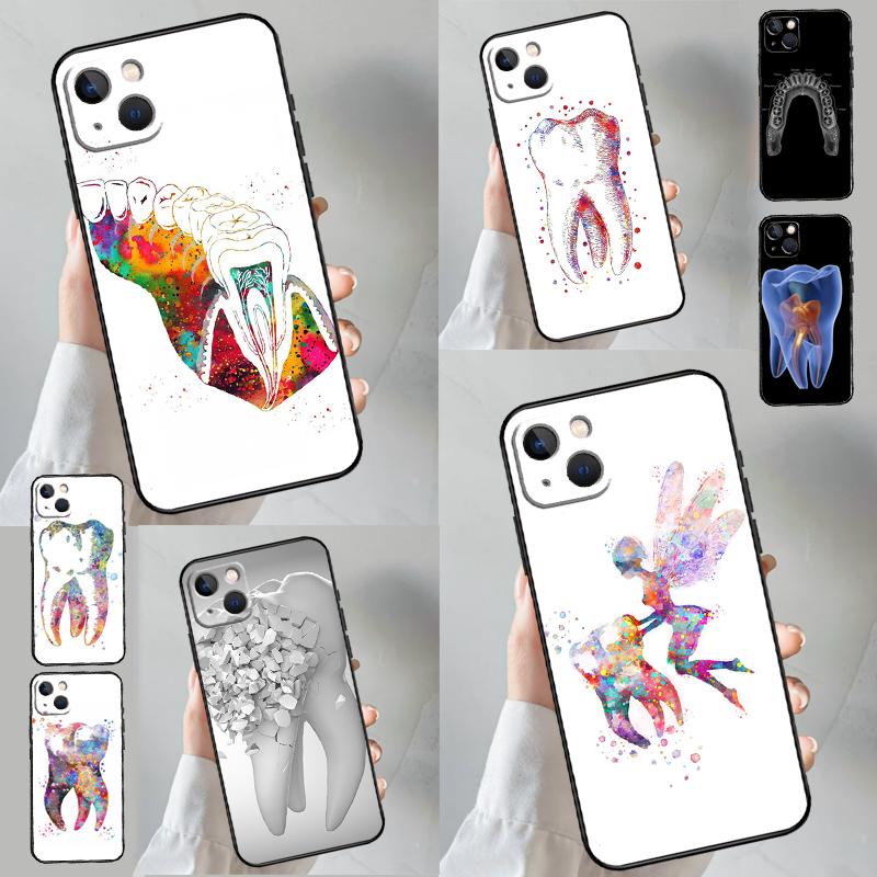 Чехол для телефона с рисунком зуба и дантиста для Samsung Galaxy S25 S20 S21 S22 S23 S24 S26 Ultra S10 Plus S25 FE Задняя крышка