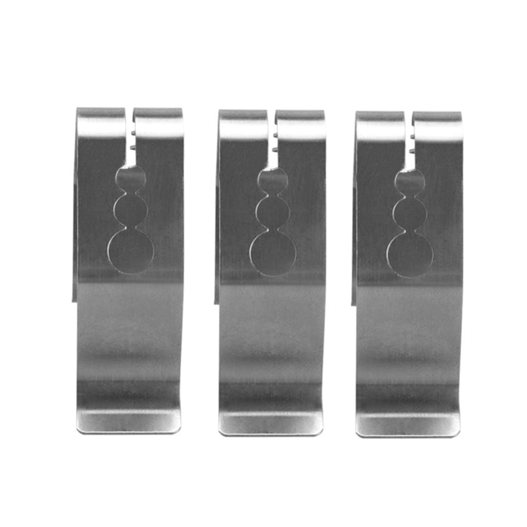 Stainless Steel Grill Clips Holder Probe Clip Universal Temperature Monitor