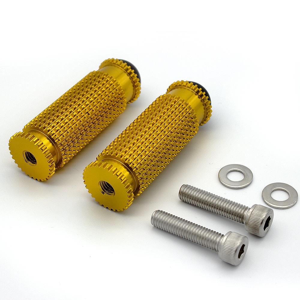 8MM Universal CNC Motorcycle Rearset Footrests Knurling Footpeg Foot Pegs Pedal For Yamaha YZF R25 R3 MT-25 2015 - 2023