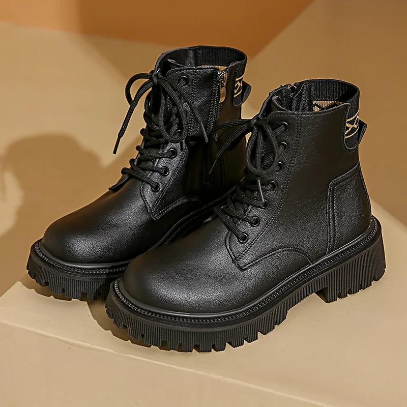 Fashion Shoes for Women 2024 High Quality Side Zip Women Boots Winter Round Toe Plush Fleece for Warmth Solid Short Barrel Fashion Boots