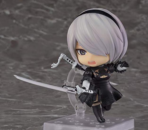 Nendoroid NieR Automata 2B 2 Type Plastic Painted Movable Figure Reissue SE36790 [YoRHa No. B] Non-scale