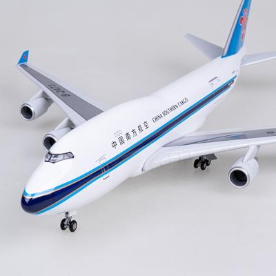 47 см Авиалайнер Air China Southern B747 Масштаб 1/150 Модель самолета гражданской авиации Со светом и колесами Коллекция Дисплеи