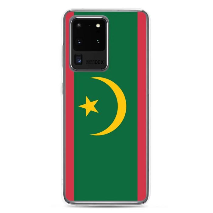 Coque Téléphone - Samsung - Galaxy S20 - Drapeau De La Mauritanie - Souple - Multicolore