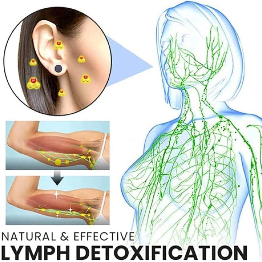 Серьги для магнитотерапии, лимфодренажные серьги, германиевые серьги для магнитотерапии для похудения