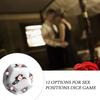 Sex Dice Game with Twelve Sides Sex Positions Her And Him Sex Game Adult Toy Sex Party Dices Bedroom Game Fun Sex Toy for Couples