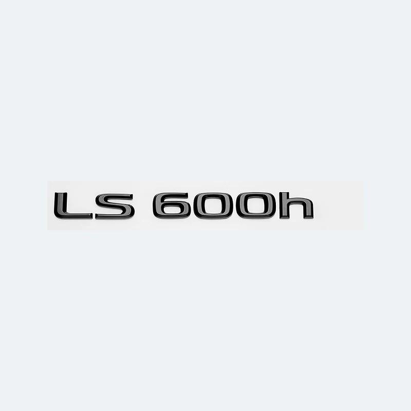 3D Chrome Glossy Black ABS Letters LS350 LS400 LS460 LS460L LS500 LS500h HYBRID Emblem For Lexus Car Trunk Logo Badge Sticker