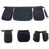 Black Waist Pack Multi-functional Fanny Pack Wear Resistant Apron Belt Bag  Mountaineering