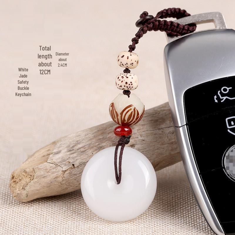 Халцедон Пиксю Брелок для богатства и Агат Подвеска «Пряжка мира»