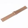 Fashion 18mm - 24mm Stainless Steel Watch 0.4mm Wire Mesh Waist Watch Strap Band