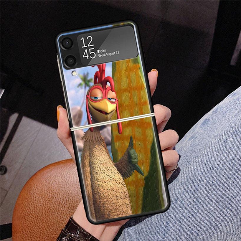 Chicken Hen Rooster Z Flip 7 Phnoe Case For Samsung Z Flip 6 5 4 3 5G Galaxy ZFlip7 ZFlip4 ZFlip5 ZFlip6 ZFlip3 Phone Cover