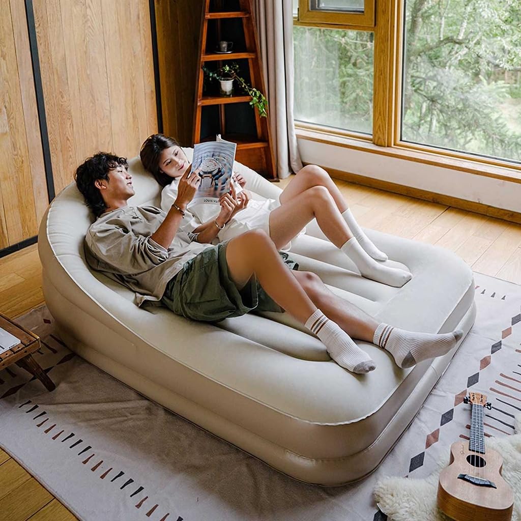 Диван-кровать Naturehike Air с воздушным насосом с воздухом Простой диван Air Складной домашний товар для предотвращения стихийных бедствий 2 Включает в себя встроенную подушку, кровать, матрас,