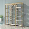 Multi-Function Light Luxury Nail Polish & Skincare Display Shelf for Beauty Salons