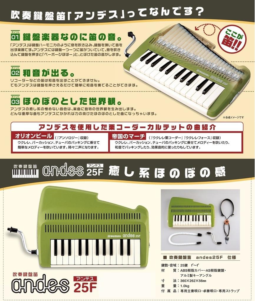 Блокфлейта SUZUKI Andes 25F Блокфлейта, которая может воспроизводить звуки флейты и аккорды, несмотря на то, что это клавишный инструмент. Зеленый