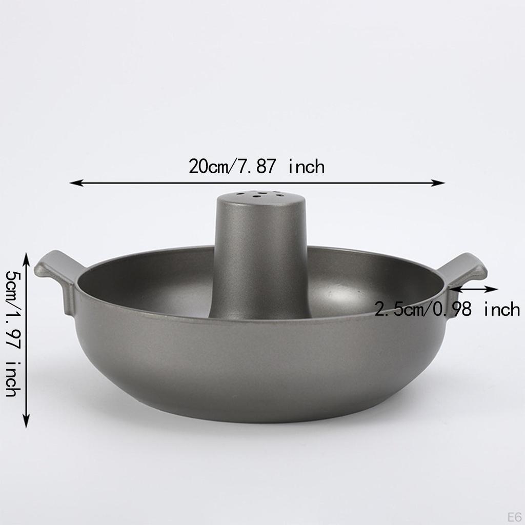 Beijing Lamb Hotpot Aluminum Elegant Thick Cooking Pot Chafing Dish